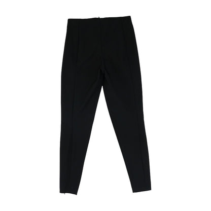 Black Solid Pants