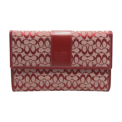 Red Compact Wallet