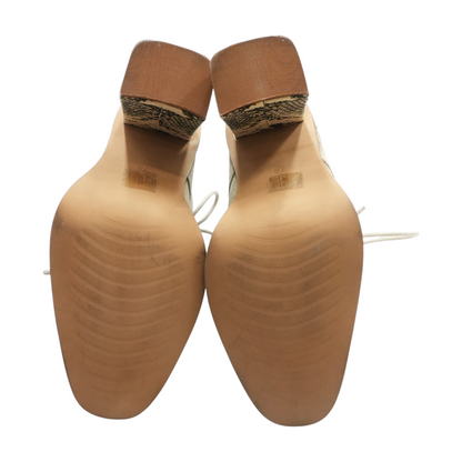 Beige Ankle Boots