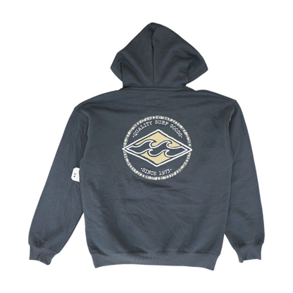 Gray Graphic Hoodie Pullover