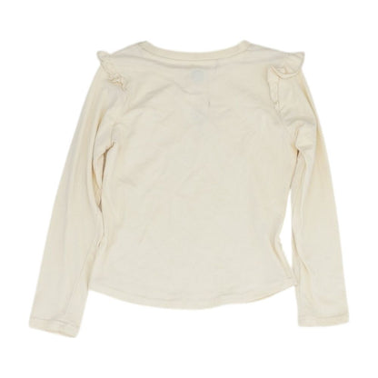 Yellow Solid Long Sleeve Blouse