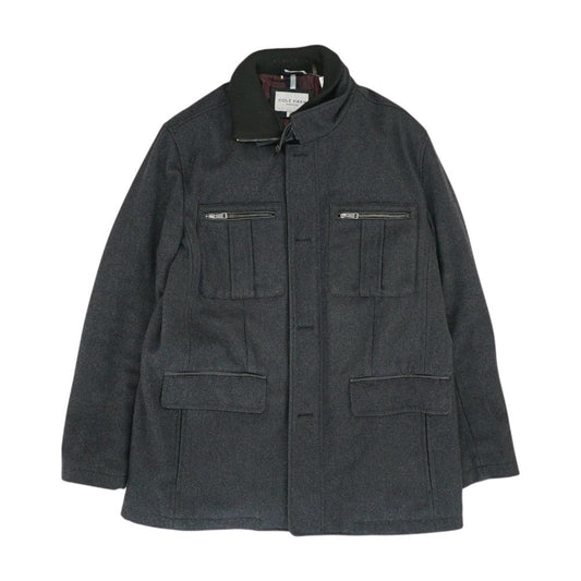 Charcoal Topcoat Coat