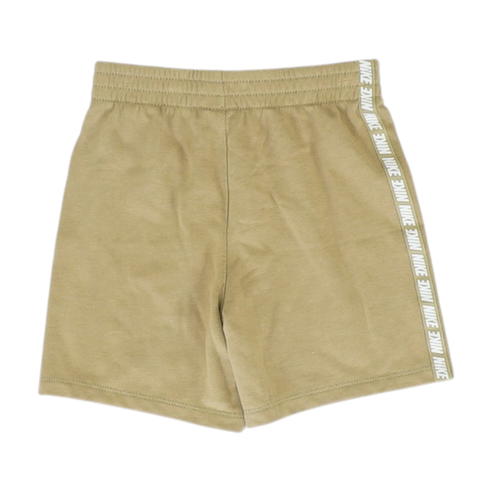 Khaki Color Block Short Sleeve Set