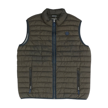 gazman Gray Solid Vest – Image 1