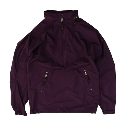 Purple Solid 1/4 Zip Pullover