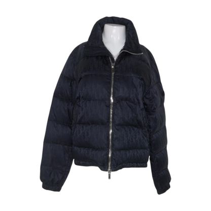 Black Oblique Down Jacket