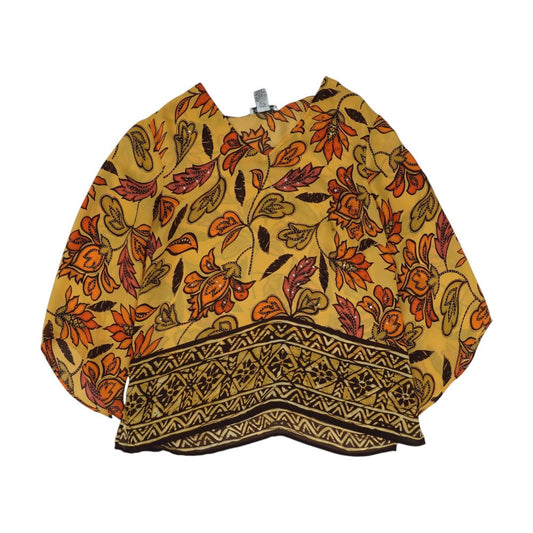 Yellow Floral Blouse