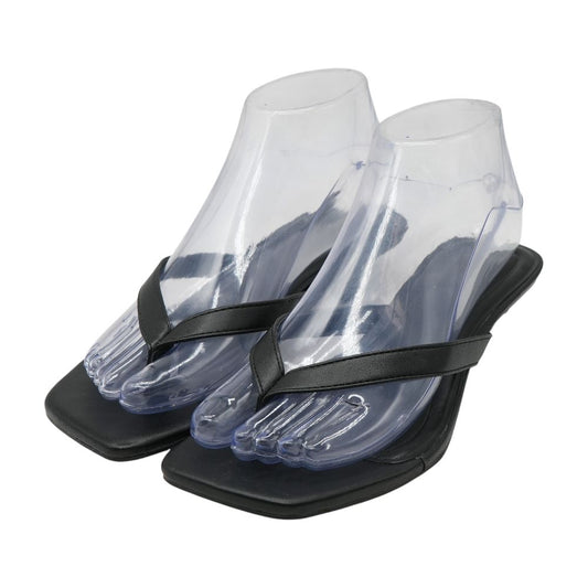 Black Heeled Sandals