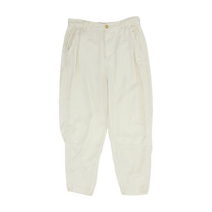 Beige Regular Pants