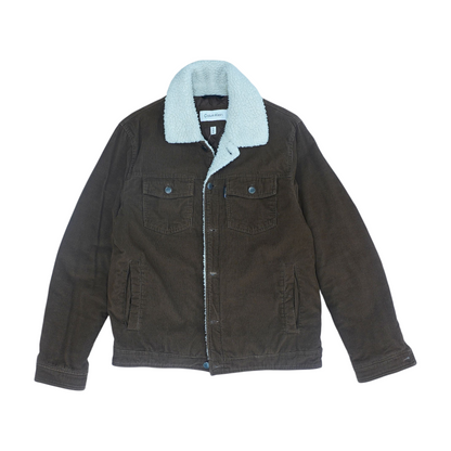 Brown Solid Jacket