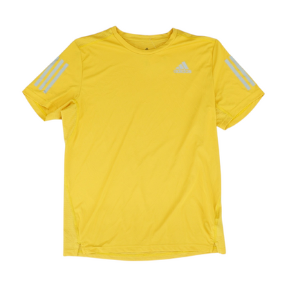 Yellow Solid Active T-Shirt