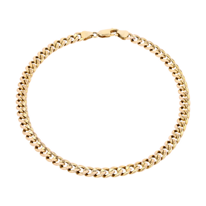 14K Yellow Gold Chain Bracelet