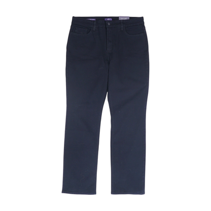 Black Petite Straight Jeans