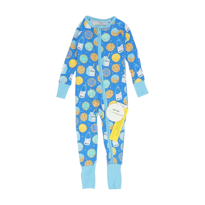 Blue Graphic One-Piece