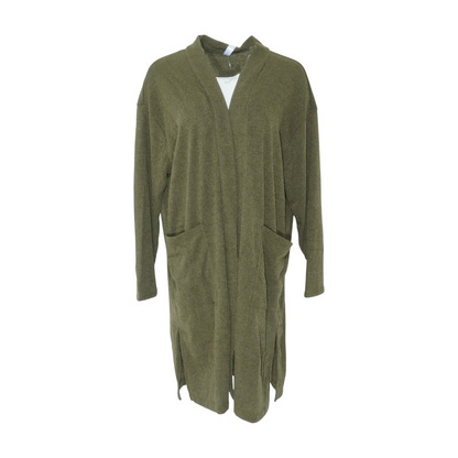 Green Cardigan Sweater