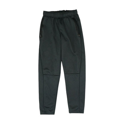 Black Solid Joggers Pants