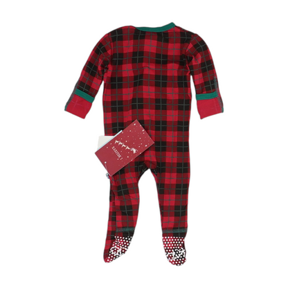 Red Plaid One-Piece