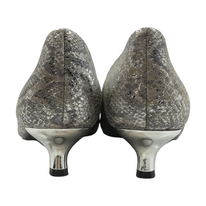 Silver Pump Heels
