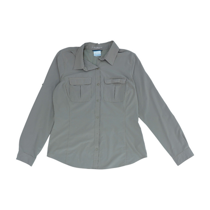 Brown Outdoor Button Down