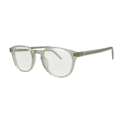 Clear Fairmont Round Prescription Eyewear