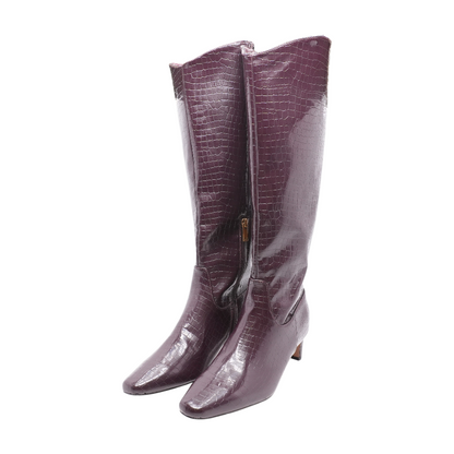 Deep Purple Boots