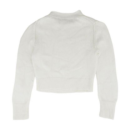 White Pullover Sweater