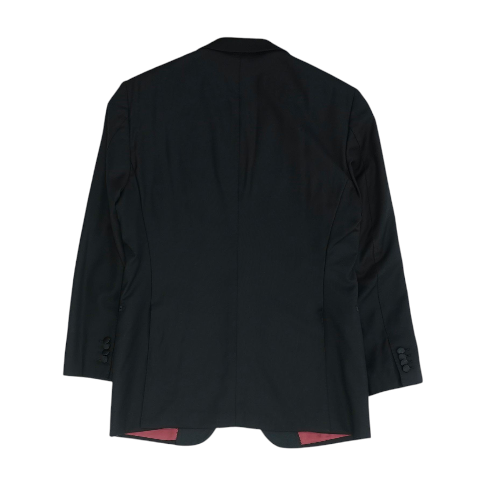 Black Solid Sport Coat
