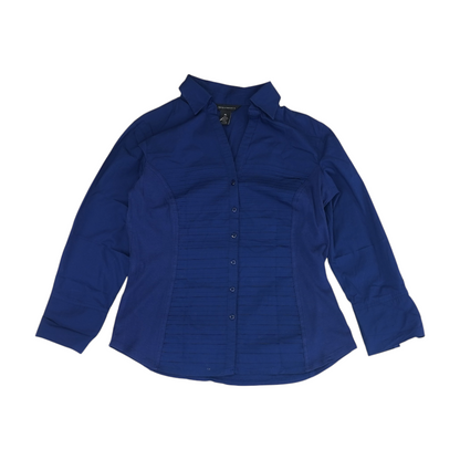 Navy Button Down