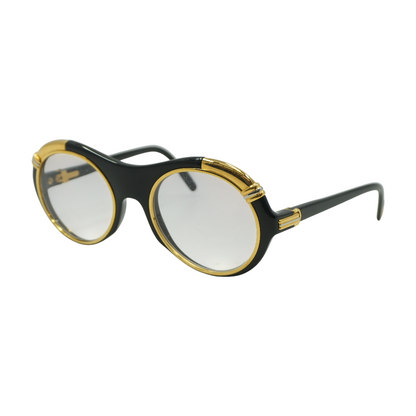 Black Diablo Round Prescription Eyewear