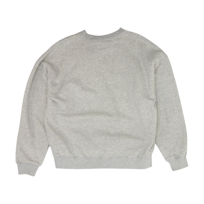 Gray Solid Sweatshirt Pullover