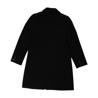 Vintage Black Tall Solid Coat