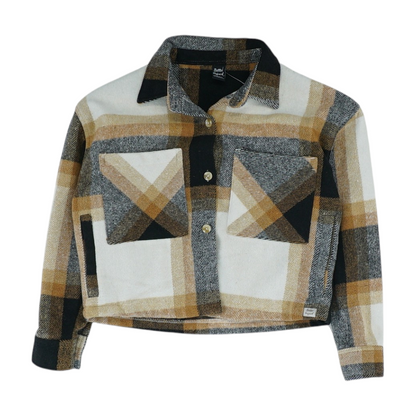 Beige Plaid Jacket