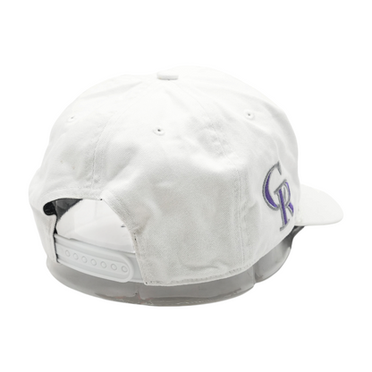 White Colorado Rockies Ballcap