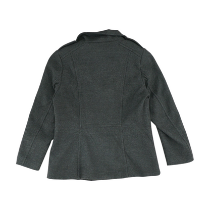 Gray Solid Jacket