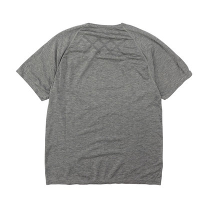 Gray Solid Active T-Shirt