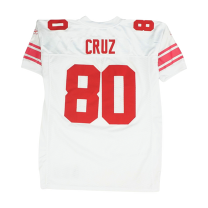 Men's White New York Giants Short Sleeve Jersey