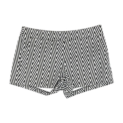 Black Chevron Shorts