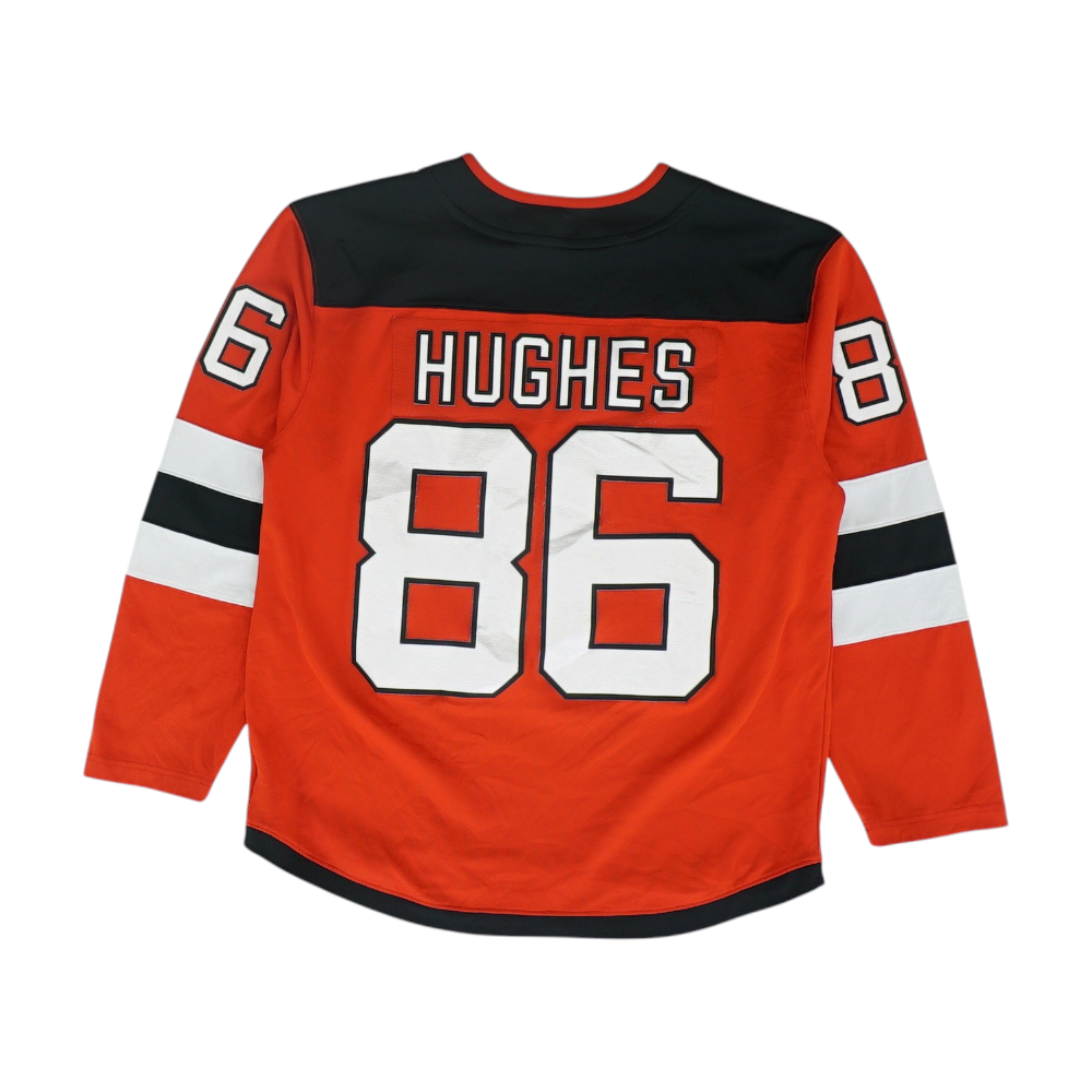 Men's Red New Jersey Devils Long Sleeve Jersey