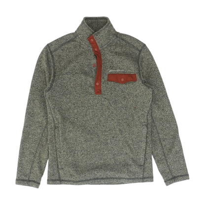 Gray Solid Pullover