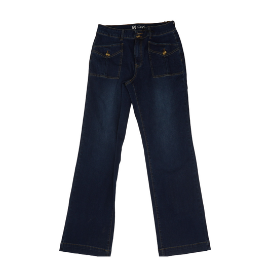 Blue Tall Straight Jeans