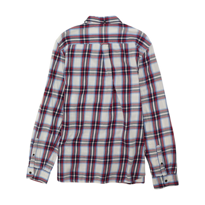 Multi Plaid Long Sleeve Button Down
