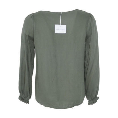 Green Maternity Blouse