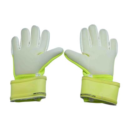 Neon Green Polyester Gloves