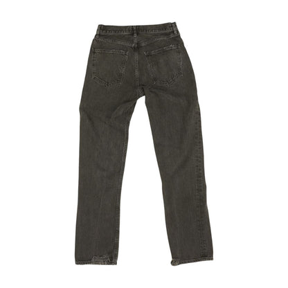 Black High Rise Regular Jeans