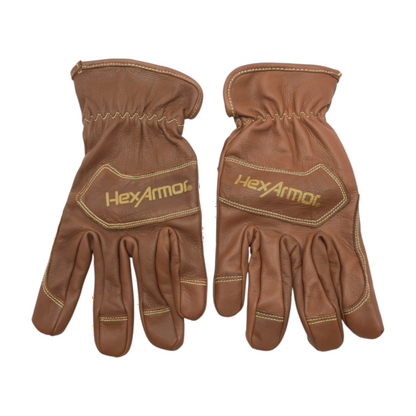 Brown Leather Gloves