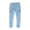 Blue Solid Jeans