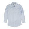 Blue Geometric Long Sleeve Button Down