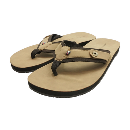Beige Flip-Flop Sandals