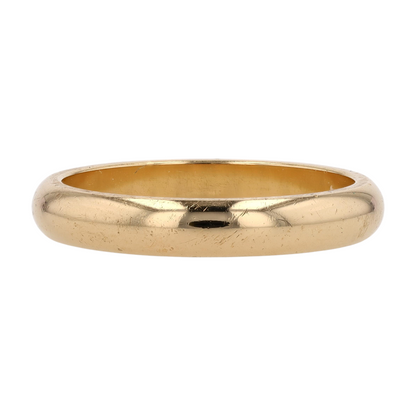 18K Yellow Gold Band