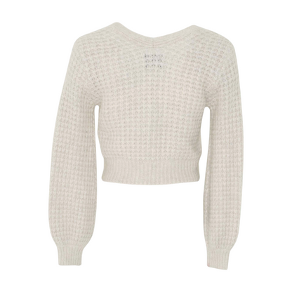 Beige Cardigan Sweater